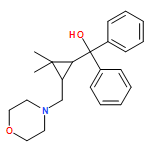Benzenemethanol, α-[(1R,3S)-2,2-dimethyl-3-(4-morpholinylmethyl)cyclopropyl]-α-phenyl-