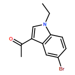 Ethanone, 1-(5-bromo-1-ethyl-1H-indol-3-yl)-