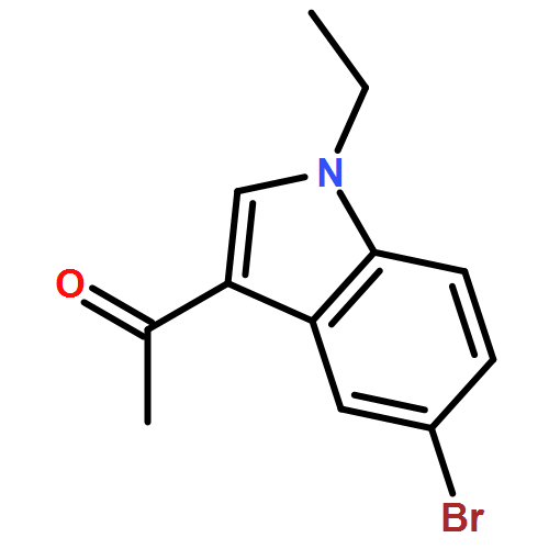 Ethanone, 1-(5-bromo-1-ethyl-1H-indol-3-yl)-