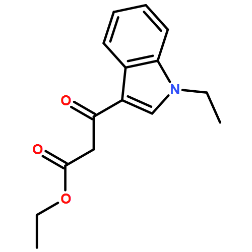 1H-Indole-3-propanoic acid, 1-ethyl-β-oxo-, ethyl ester