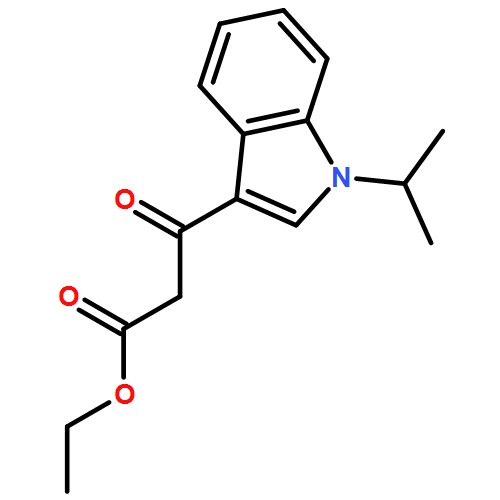 1H-Indole-3-propanoic acid, 1-(1-methylethyl)-β-oxo-, ethyl ester