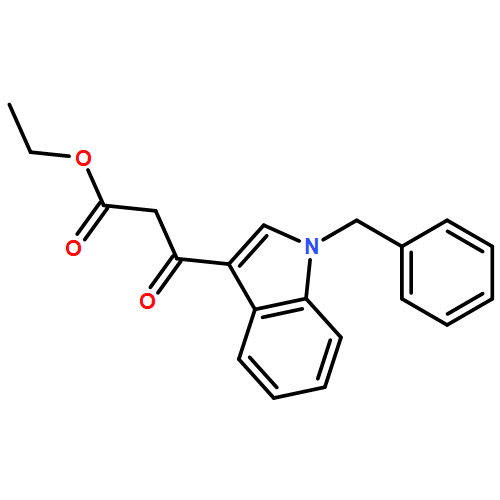 1H-Indole-3-propanoic acid, β-oxo-1-(phenylmethyl)-, ethyl ester