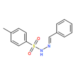 Benzenesulfonic acid, 4-methyl-, (2E)-2-(phenylmethylene)hydrazide