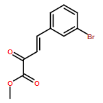 3-Butenoic acid, 4-(3-bromophenyl)-2-oxo-, methyl ester, (3E)-