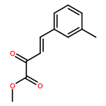 3-Butenoic acid, 4-(3-methylphenyl)-2-oxo-, methyl ester, (3E)-