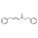 2,3-Pentadienoic acid, 5-phenyl-, phenylmethyl ester