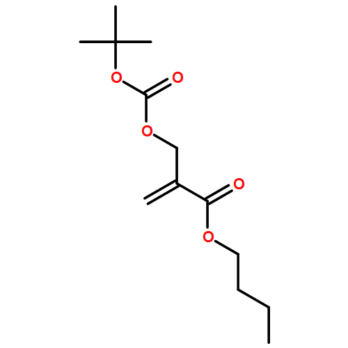2-Propenoic acid, 2-[[[(1,1-dimethylethoxy)carbonyl]oxy]methyl]-, butyl ester