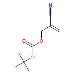 Carbonic acid, 2-cyano-2-propen-1-yl 1,1-dimethylethyl ester