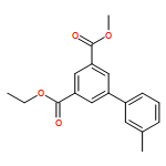 [1,1'-Biphenyl]-3,5-dicarboxylic acid, 3'-methyl-, 3-ethyl 5-methyl ester