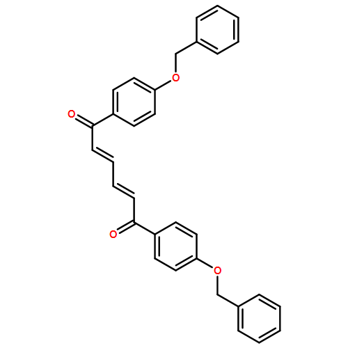 2,4-Hexadiene-1,6-dione, 1,6-bis[4-(phenylmethoxy)phenyl]-