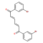2,4-Hexadiene-1,6-dione, 1,6-bis(3-bromophenyl)-