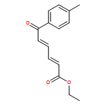 2,4-Hexadienoic acid, 6-(4-methylphenyl)-6-oxo-, ethyl ester