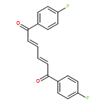 2,4-Hexadiene-1,6-dione, 1,6-bis(4-fluorophenyl)-, (2E,4E)-