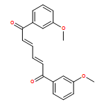2,4-Hexadiene-1,6-dione, 1,6-bis(3-methoxyphenyl)-, (2E,4E)-