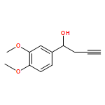 Benzenemethanol, 3,4-dimethoxy-α-2-propyn-1-yl-