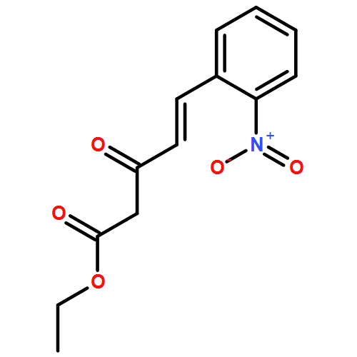 4-Pentenoic acid, 5-(2-nitrophenyl)-3-oxo-, ethyl ester, (4E)-