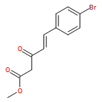 4-Pentenoic acid, 5-(4-bromophenyl)-3-oxo-, methyl ester, (4E)-