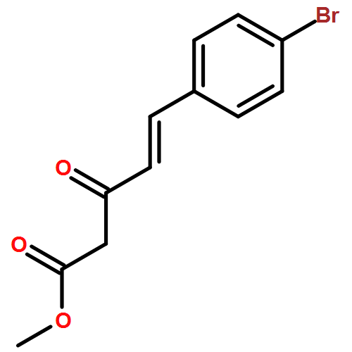 4-Pentenoic acid, 5-(4-bromophenyl)-3-oxo-, methyl ester, (4E)-