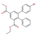 [1,1':2',1''-Terphenyl]-3',5'-dicarboxylic acid, 4-bromo-, 3'-ethyl 5'-methyl ester