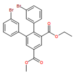 [1,1':2',1''-Terphenyl]-3',5'-dicarboxylic acid, 3,3''-dibromo-, 3'-ethyl 5'-methyl ester