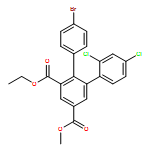 [1,1':2',1''-Terphenyl]-3',5'-dicarboxylic acid, 4''-bromo-2,4-dichloro-, 3'-ethyl 5'-methyl ester