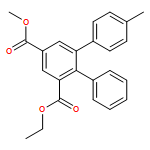 [1,1':2',1''-Terphenyl]-3',5'-dicarboxylic acid, 4-methyl-, 3'-ethyl 5'-methyl ester