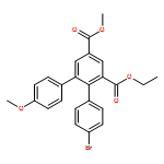 [1,1':2',1''-Terphenyl]-3',5'-dicarboxylic acid, 4''-bromo-4-methoxy-, 3'-ethyl 5'-methyl ester