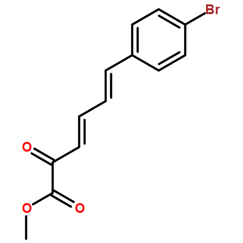 3,5-Hexadienoic acid, 6-(4-bromophenyl)-2-oxo-, methyl ester, (3E,5E)-