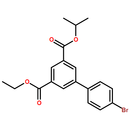 [1,1'-Biphenyl]-3,5-dicarboxylic acid, 4'-bromo-, 3-ethyl 5-(1-methylethyl) ester