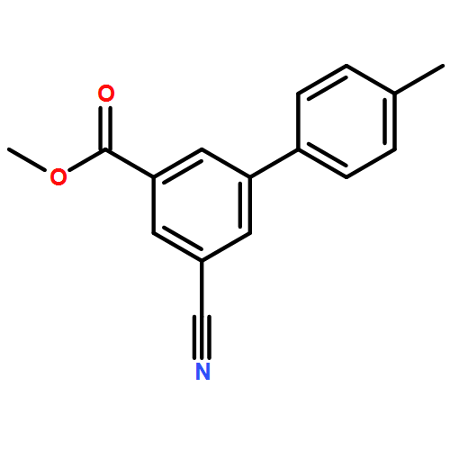 [1,1'-Biphenyl]-3-carboxylic acid, 5-cyano-4'-methyl-, methyl ester