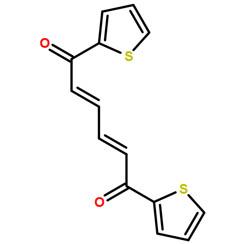 2,4-Hexadiene-1,6-dione, 1,6-di-2-thienyl-
