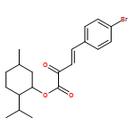 3-Butenoic acid, 4-(4-bromophenyl)-2-oxo-, (1R,2S,5R)-5-methyl-2-(1-methylethyl)cyclohexyl ester, (3E)-