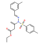 3-Butenoic acid, 3-[(2E)-2-[(3-methylphenyl)methylene]-1-[(4-methylphenyl)sulfonyl]hydrazinyl]-, ethyl ester