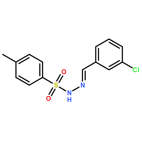 Benzenesulfonic acid, 4-methyl-, (2E)-2-[(3-chlorophenyl)methylene]hydrazide