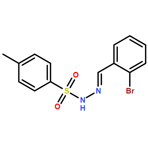 Benzenesulfonic acid, 4-methyl-, (2E)-2-[(2-bromophenyl)methylene]hydrazide