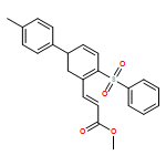 2-Propenoic acid, 3-[5-(4-methylphenyl)-2-(phenylsulfonyl)-1,3-cyclohexadien-1-yl]-, methyl ester, (2E)-