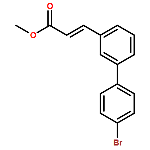 2-Propenoic acid, 3-(4'-bromo[1,1'-biphenyl]-3-yl)-, methyl ester, (2E)-