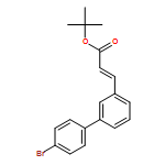 2-Propenoic acid, 3-(4'-bromo[1,1'-biphenyl]-3-yl)-, 1,1-dimethylethyl ester, (2E)-