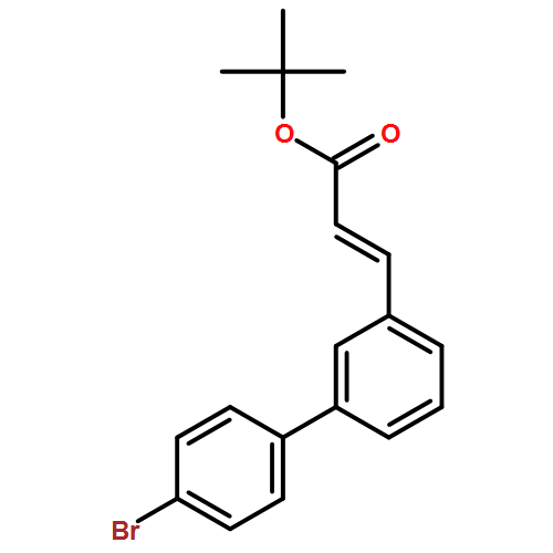 2-Propenoic acid, 3-(4'-bromo[1,1'-biphenyl]-3-yl)-, 1,1-dimethylethyl ester, (2E)-