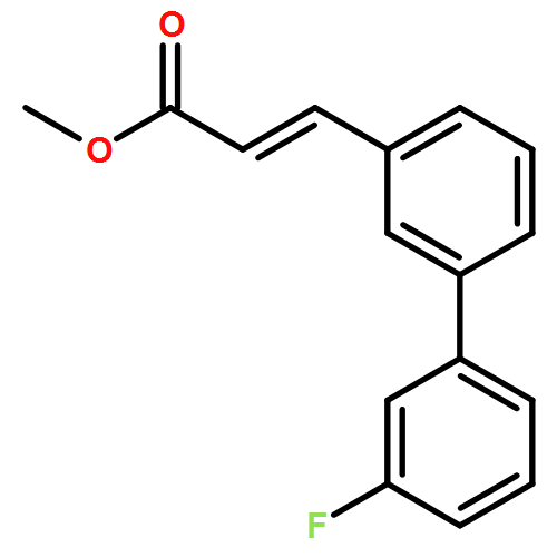 2-Propenoic acid, 3-(3'-fluoro[1,1'-biphenyl]-3-yl)-, methyl ester, (2E)-