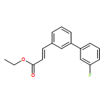 2-Propenoic acid, 3-(3'-fluoro[1,1'-biphenyl]-3-yl)-, ethyl ester, (2E)-