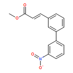 2-Propenoic acid, 3-(3'-nitro[1,1'-biphenyl]-3-yl)-, methyl ester, (2E)-