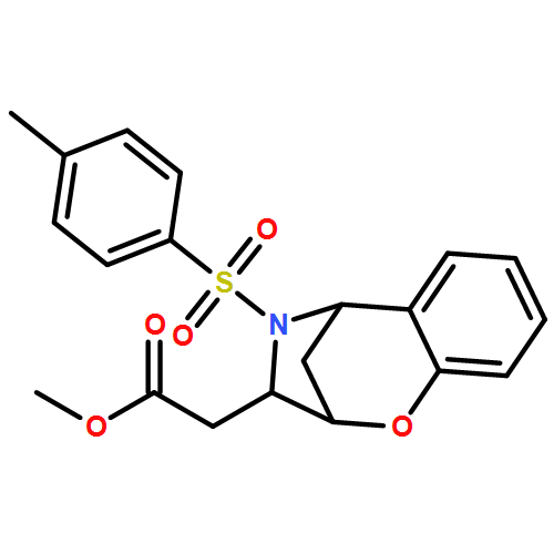 2,5-Methano-1,4-benzoxazepine-3-acetic acid, 2,3,4,5-tetrahydro-4-[(4-methylphenyl)sulfonyl]-, methyl ester