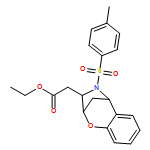 2,5-Methano-1,4-benzoxazepine-3-acetic acid, 2,3,4,5-tetrahydro-4-[(4-methylphenyl)sulfonyl]-, ethyl ester