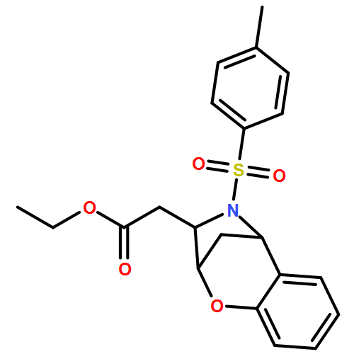 2,5-Methano-1,4-benzoxazepine-3-acetic acid, 2,3,4,5-tetrahydro-4-[(4-methylphenyl)sulfonyl]-, ethyl ester