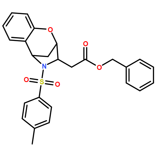 2,5-Methano-1,4-benzoxazepine-3-acetic acid, 2,3,4,5-tetrahydro-4-[(4-methylphenyl)sulfonyl]-, phenylmethyl ester
