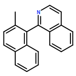 Isoquinoline, 1-(2-methyl-1-naphthalenyl)-
