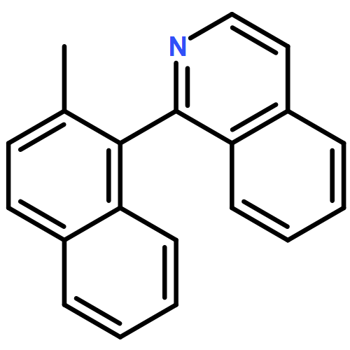 Isoquinoline, 1-(2-methyl-1-naphthalenyl)-