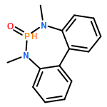 5H-Dibenzo[d,f][1,3,2]diazaphosphepine, 6,7-dihydro-5,7-dimethyl-, 6-oxide