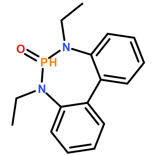 5H-Dibenzo[d,f][1,3,2]diazaphosphepine, 5,7-diethyl-6,7-dihydro-, 6-oxide
